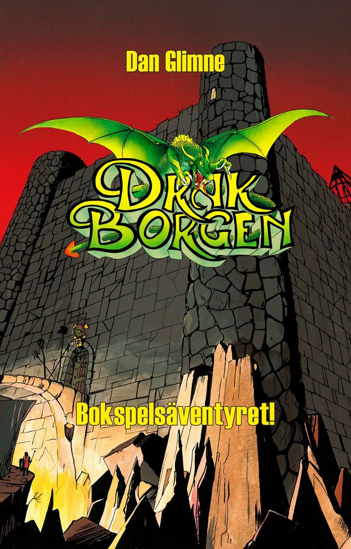 Barnboken Drakboken: Bokspelsäventyret! av Dan Glimne på Stevali Bokförlag.