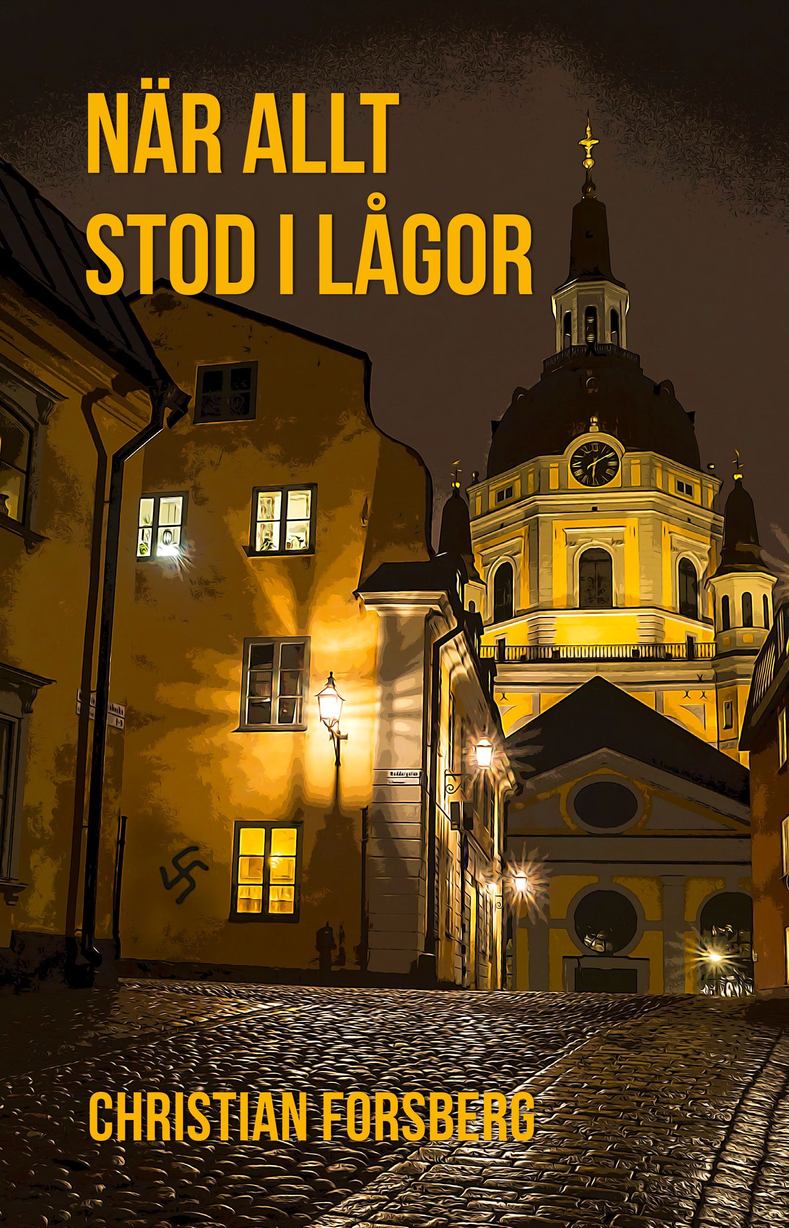 Boken När allt stod i lågor är skriven av Christian Forsberg på Stevali Bokförlag.