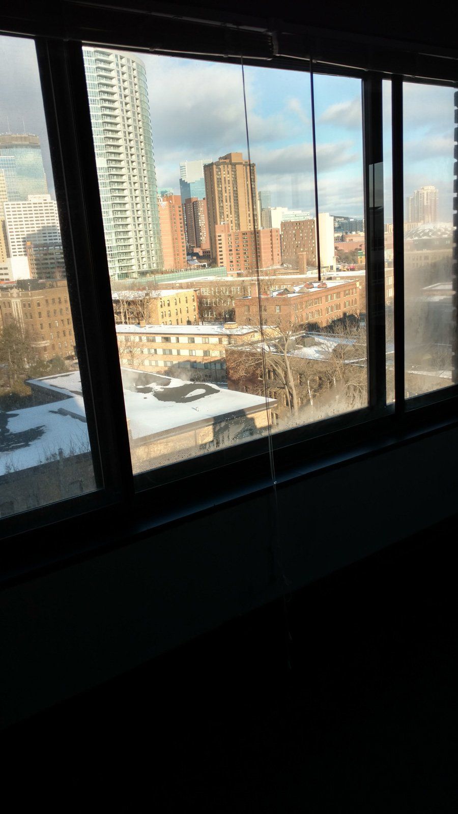 Property Interior Window with view of City