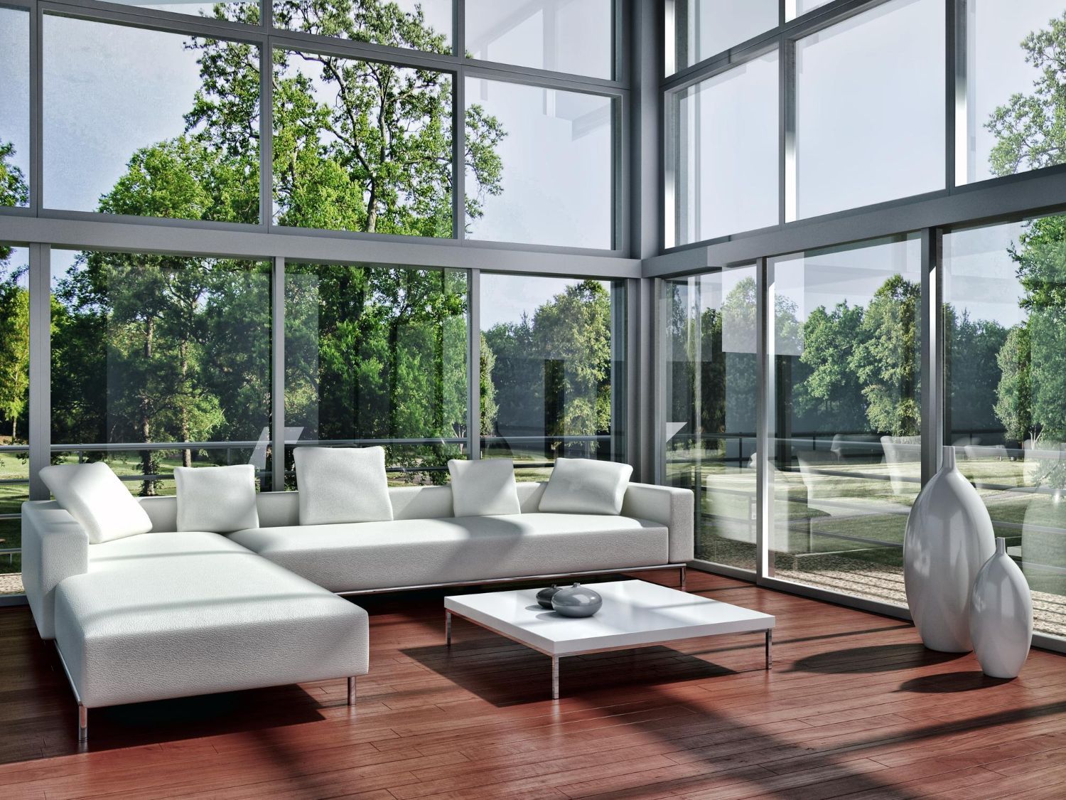 large windows