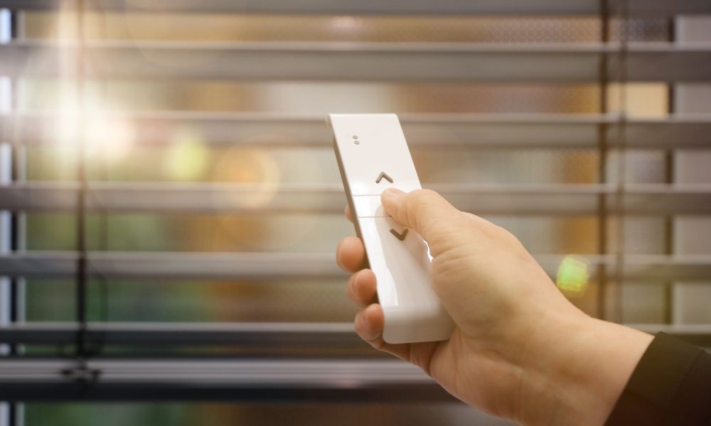 motorized window blinds