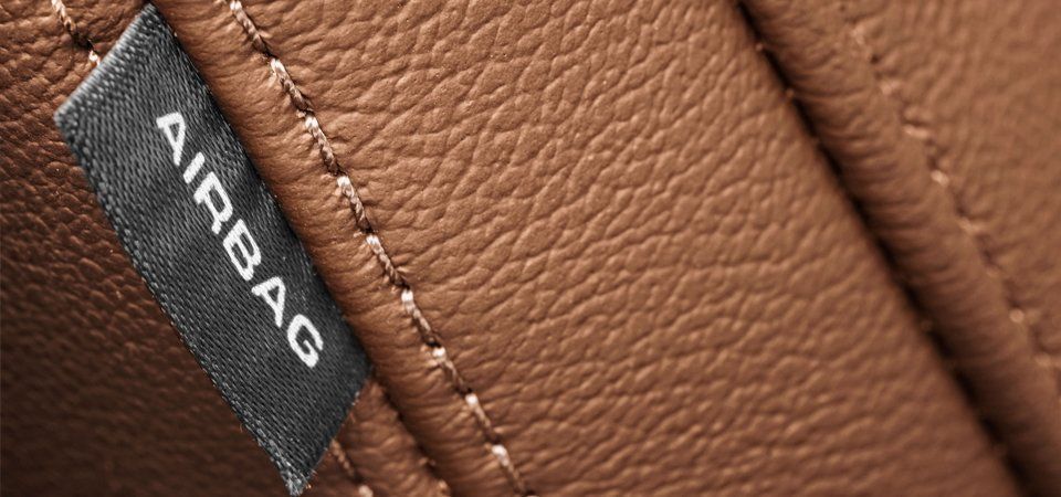 brown vehicle upholstery