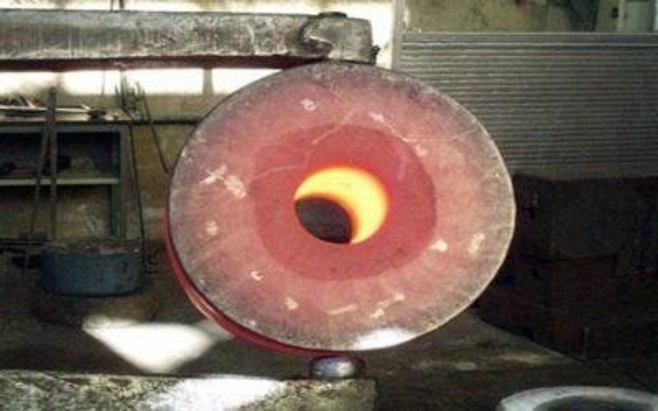 heated steel