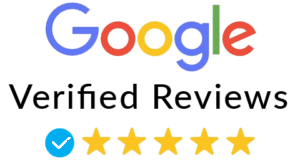 Google customer reviews logo with a check mark in a circle.