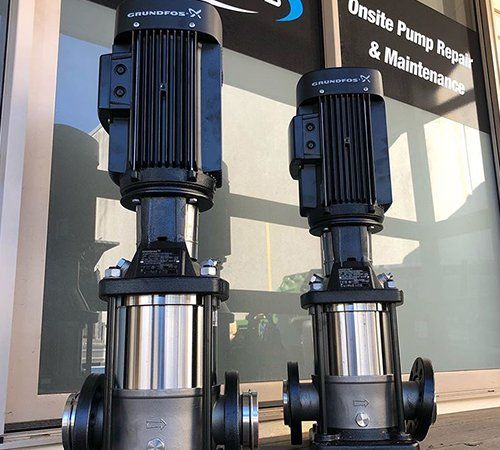 Commercial multistage pump system supplied by Sydney Central Pumps