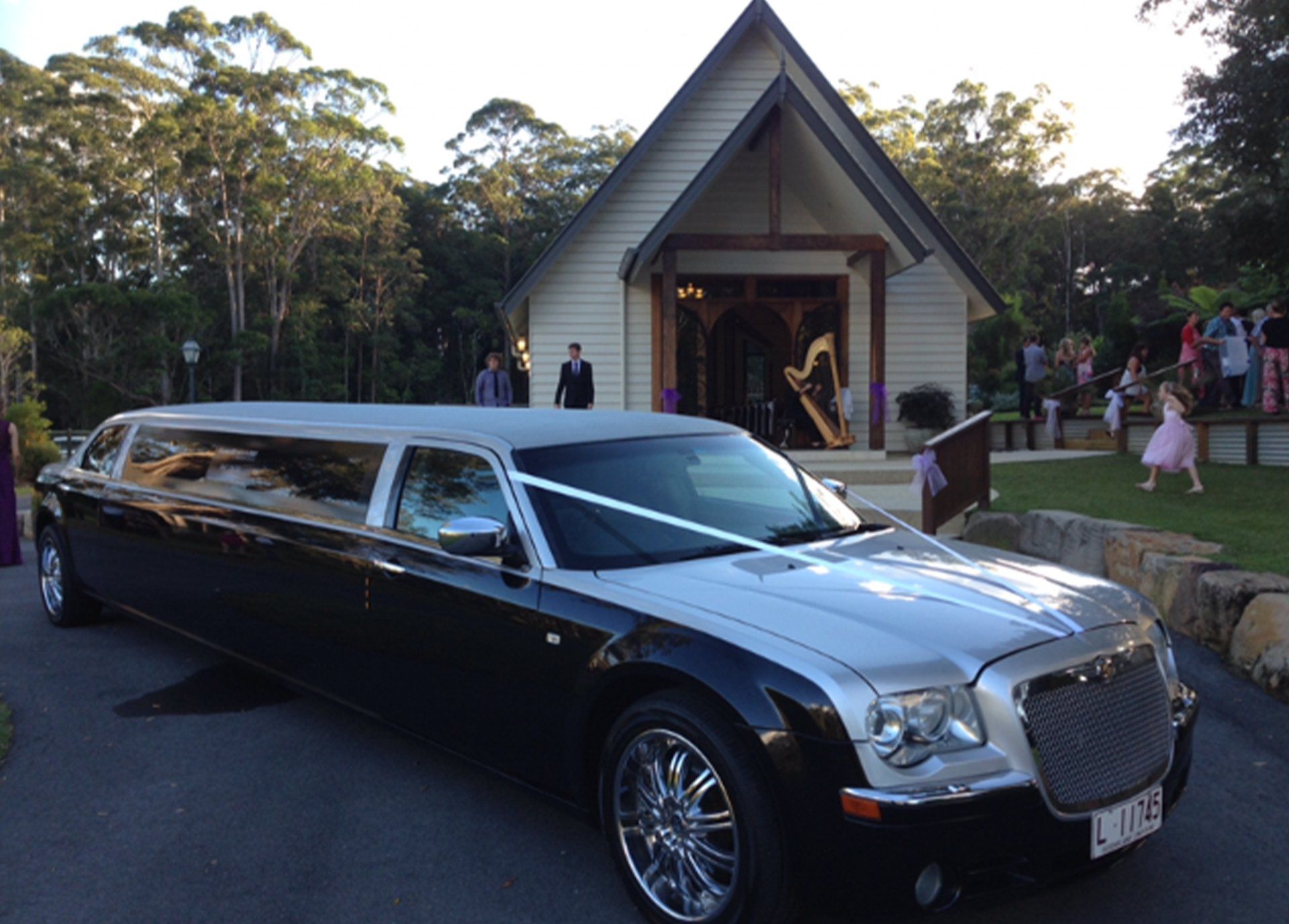 Black Limousine — Superstretch300 Limousines in Golden Beach, QLD
