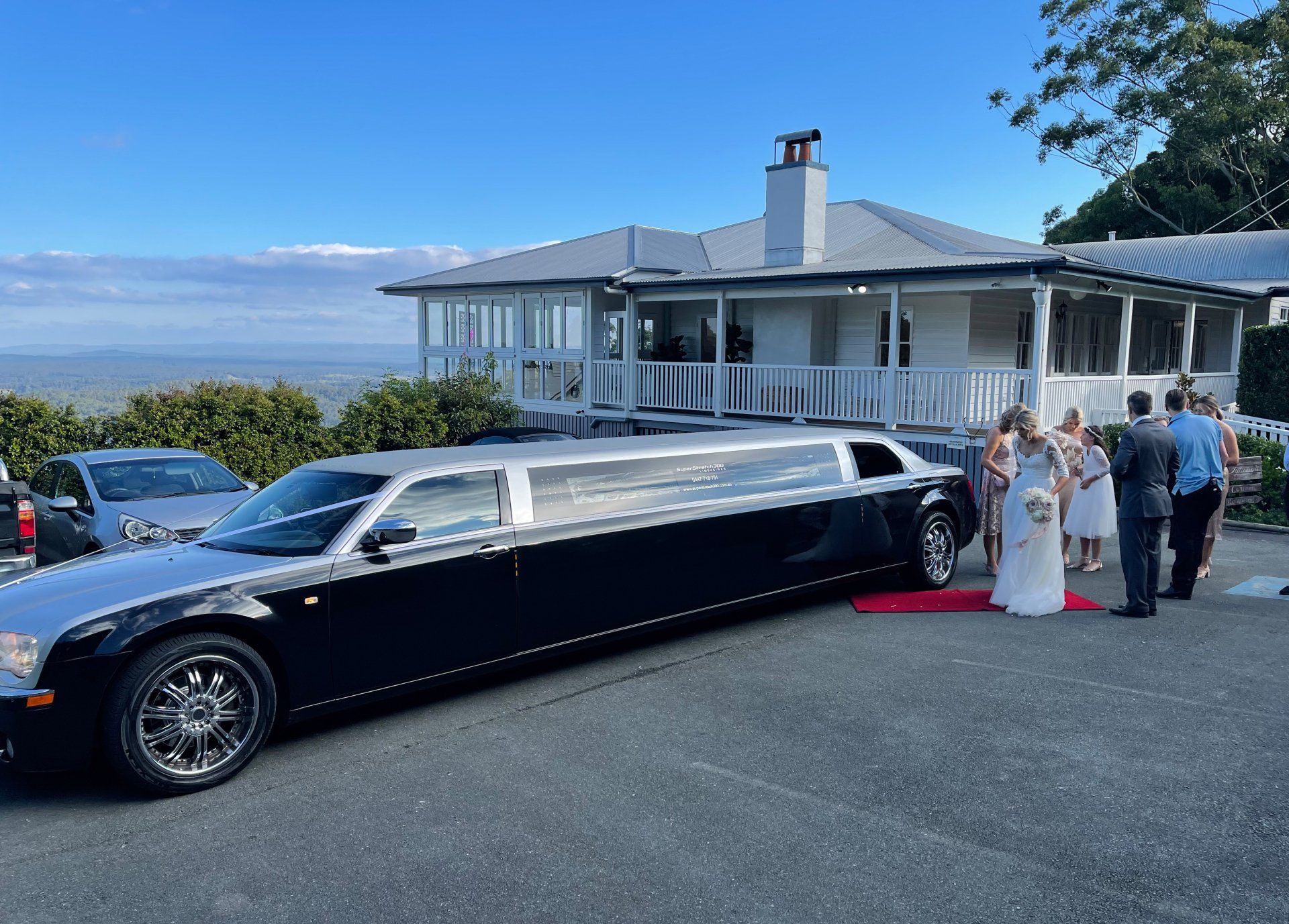Transportation Wedding Limousine — Superstretch300 Limousines in Golden Beach, QLD