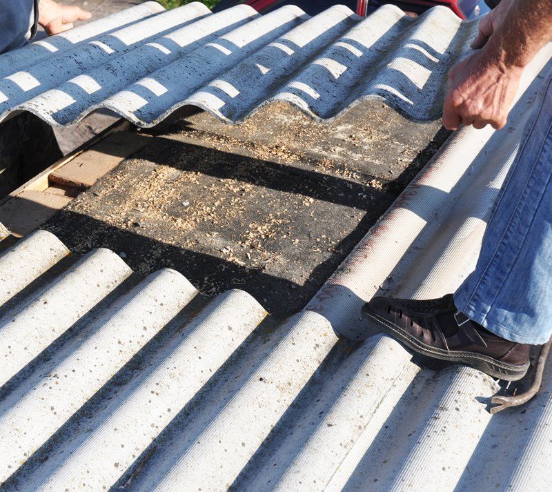 Removing Asbestos on Roof — Port Augusta, SA — PA & CI Martin