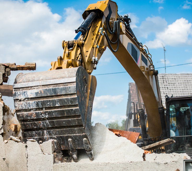 Backhoe Use in Demolition — Port Augusta, SA — PA & CI Martin