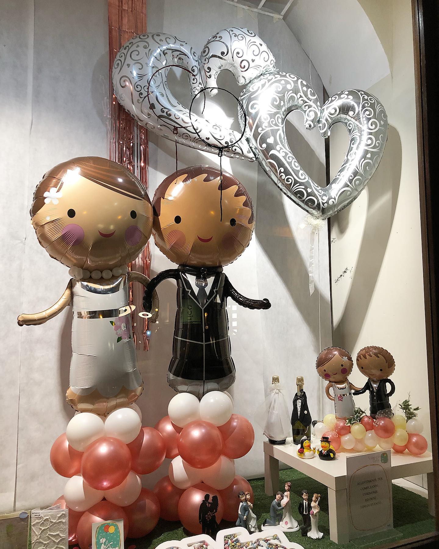 Palloncini per matrimonio