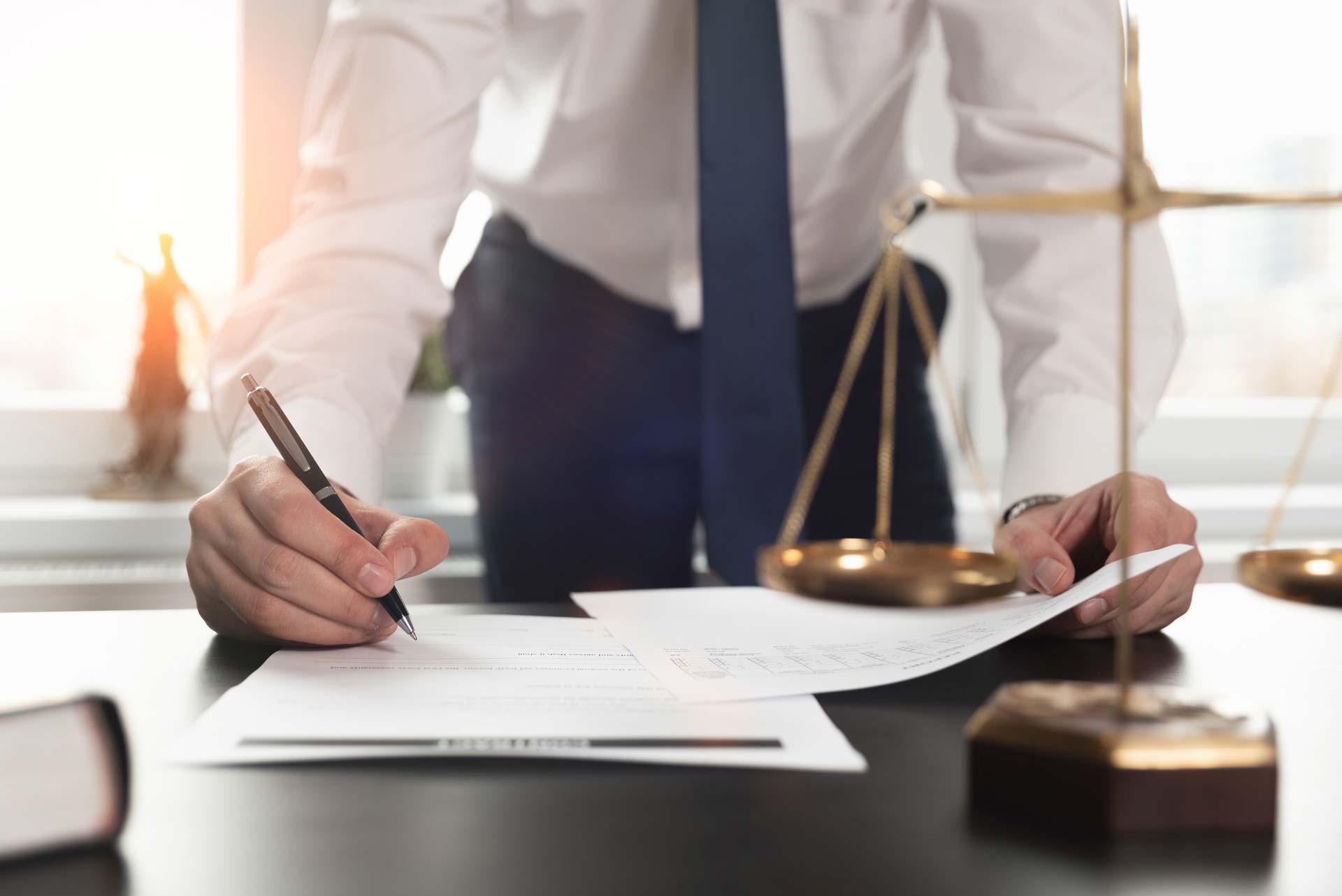 Attorney Signing Documents — Pawleys Island, SC — Weathers Law Firm LLC