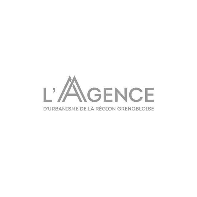 A logo for l' agence d' urbanisme de la region grenobloise