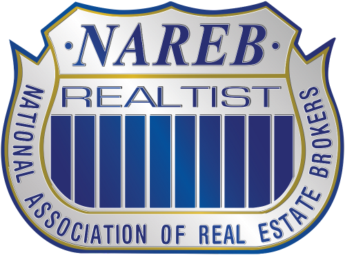 The logo for the nareb national association of real estate brokers