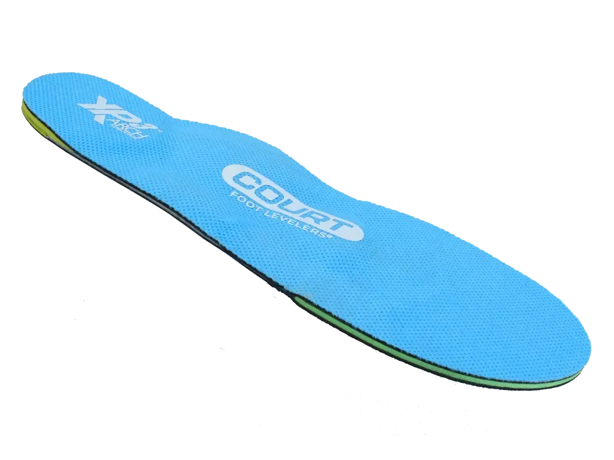 Blue insole with