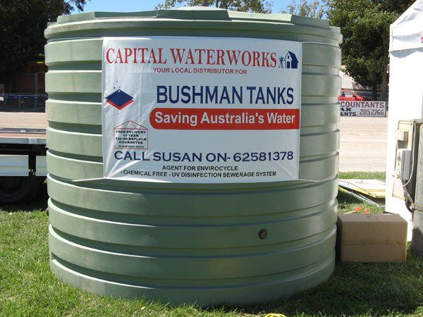 BUSHMAN TANKS | Capital Water Works