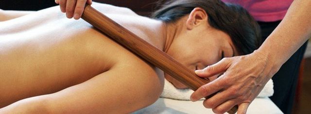 massaggio bamboo