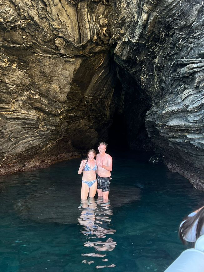 Canuei caletta Rosa dei Venti 5 Terre Boat Tours Levanto