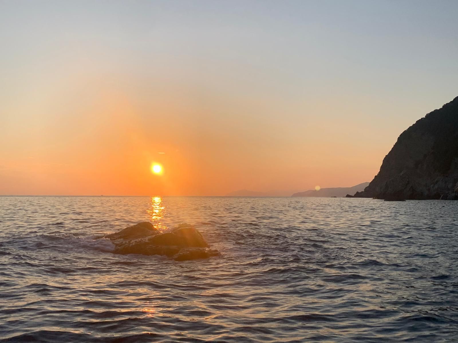 tour privati o aziendali sunset tramonto per piccoli gruppi da Levanto