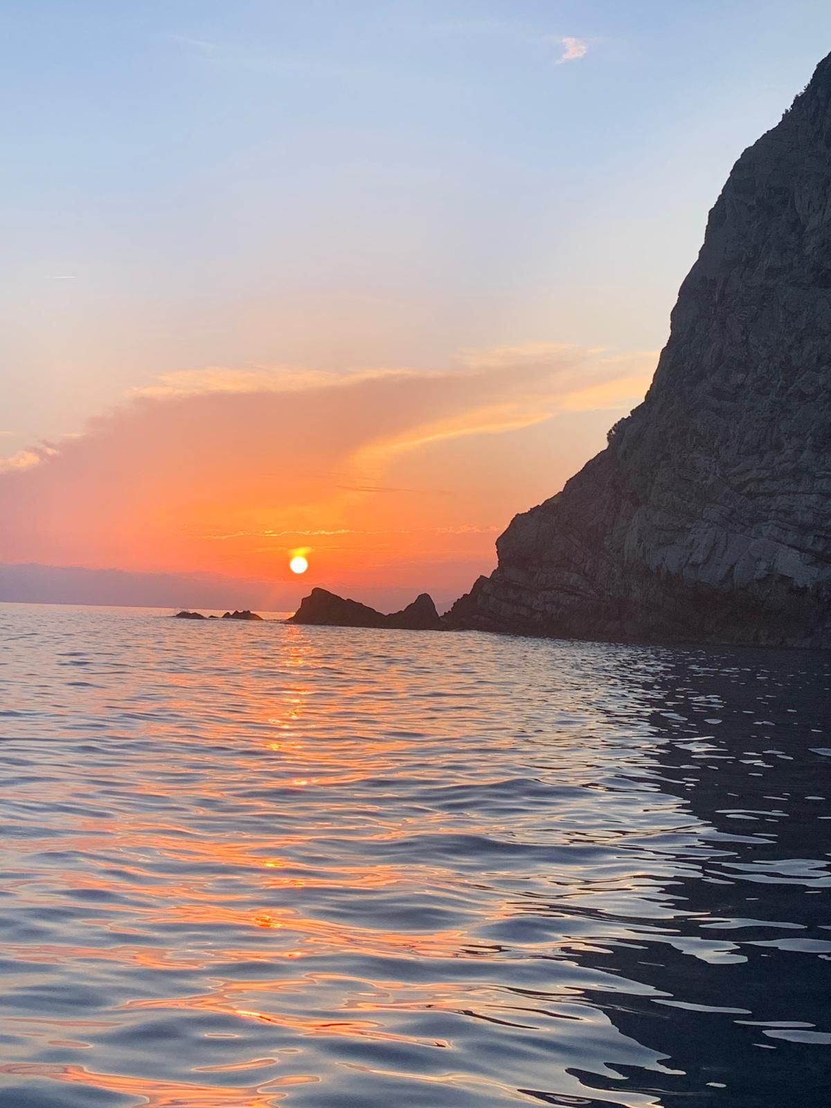 tour tramonto Rosa dei Venti 5 terre boats Tours