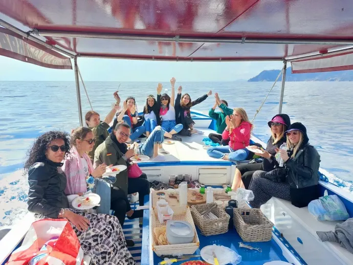 escursioni a Monterosso Rosa dei Venti 5 Terre Boat Tours