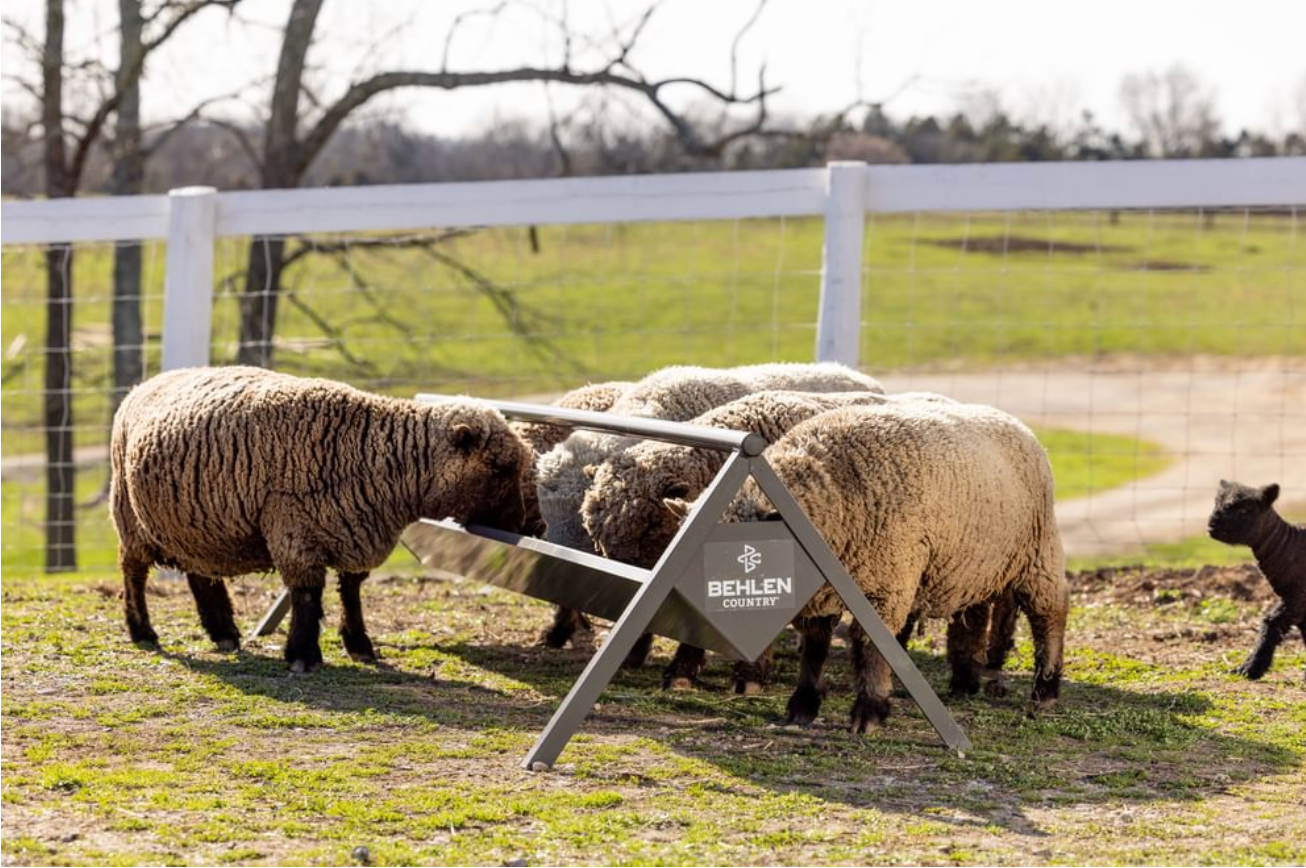 Commander Anti Tip Goat Sheep Feeder