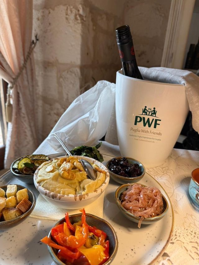 authentic puglia food experience for couples with locals