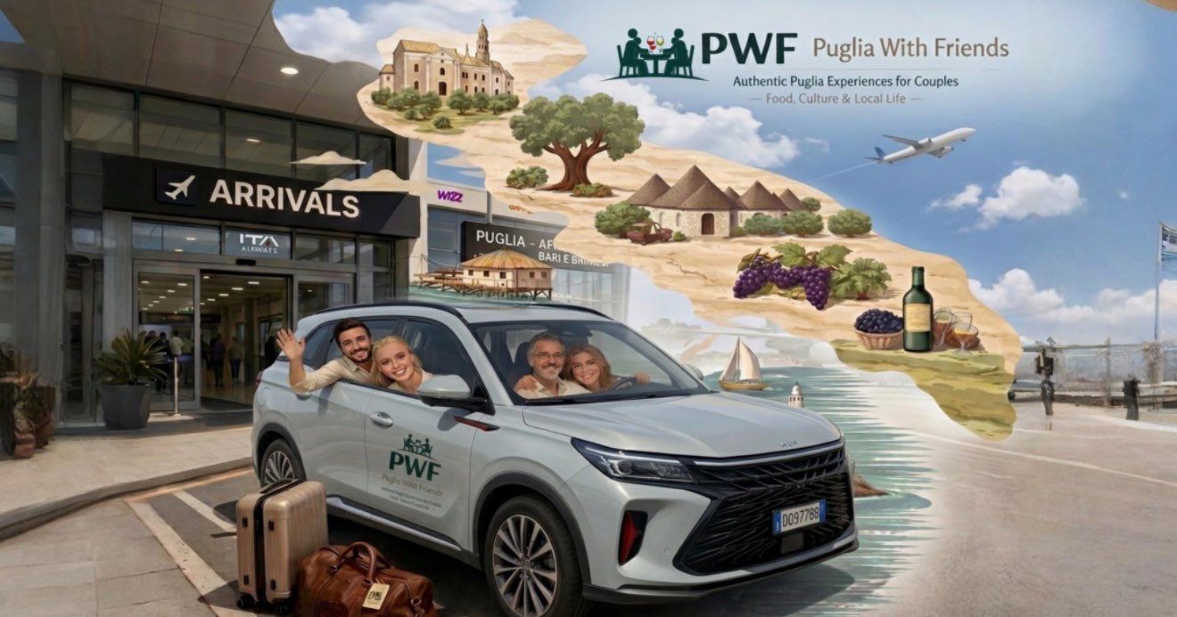 couples enjoy puglia nigth and day
