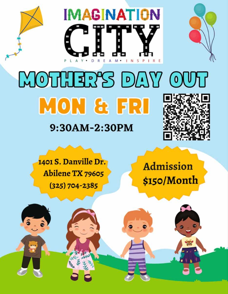 Mother’s Day Out Program Imagination City
