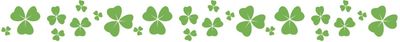 A row of green leaves on a white background.