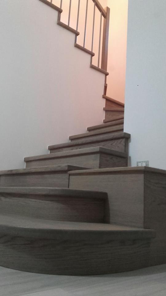 scalinate in legno per interni