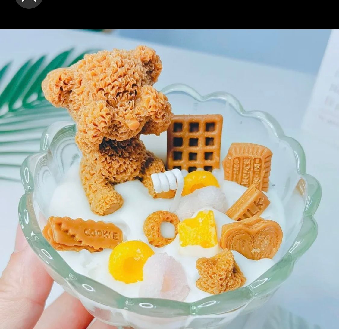 Mini Bear Cup Candle