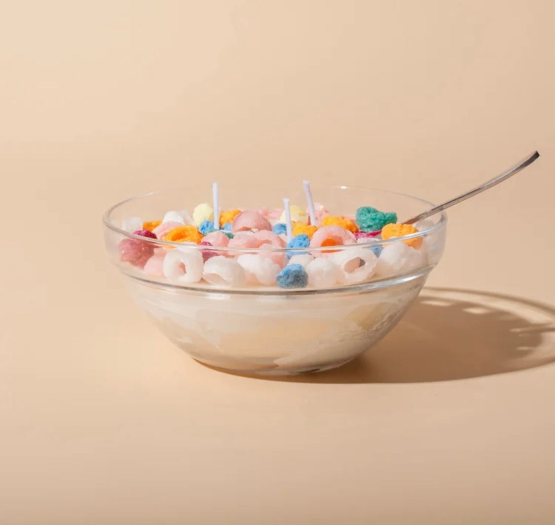 Three wick Cereal bowl candle