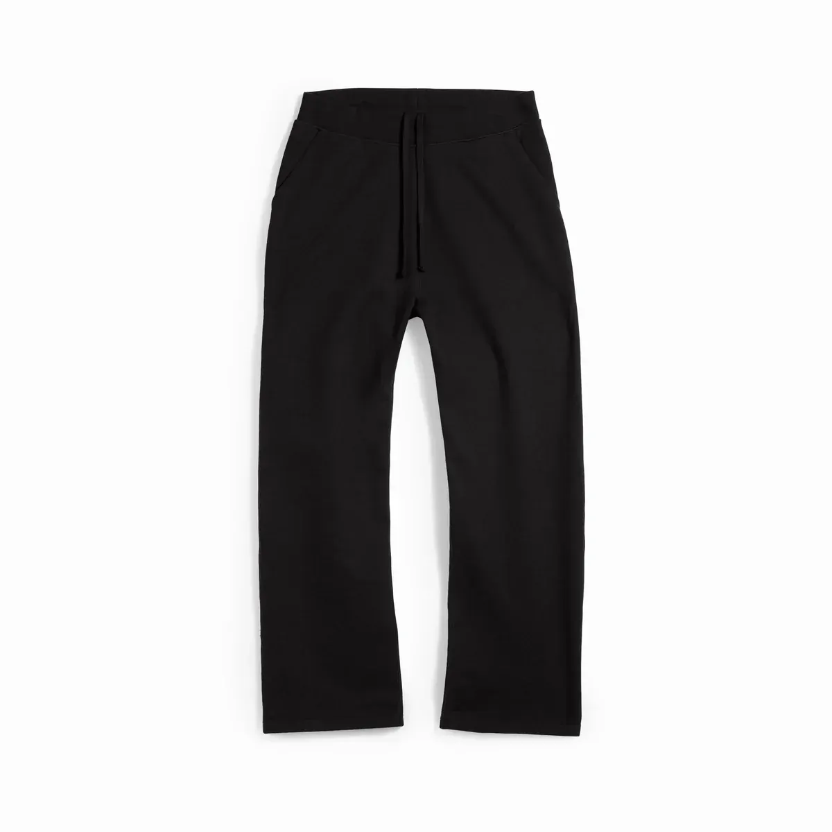 Black Ultra Heavyweight Organic French Terry Pant