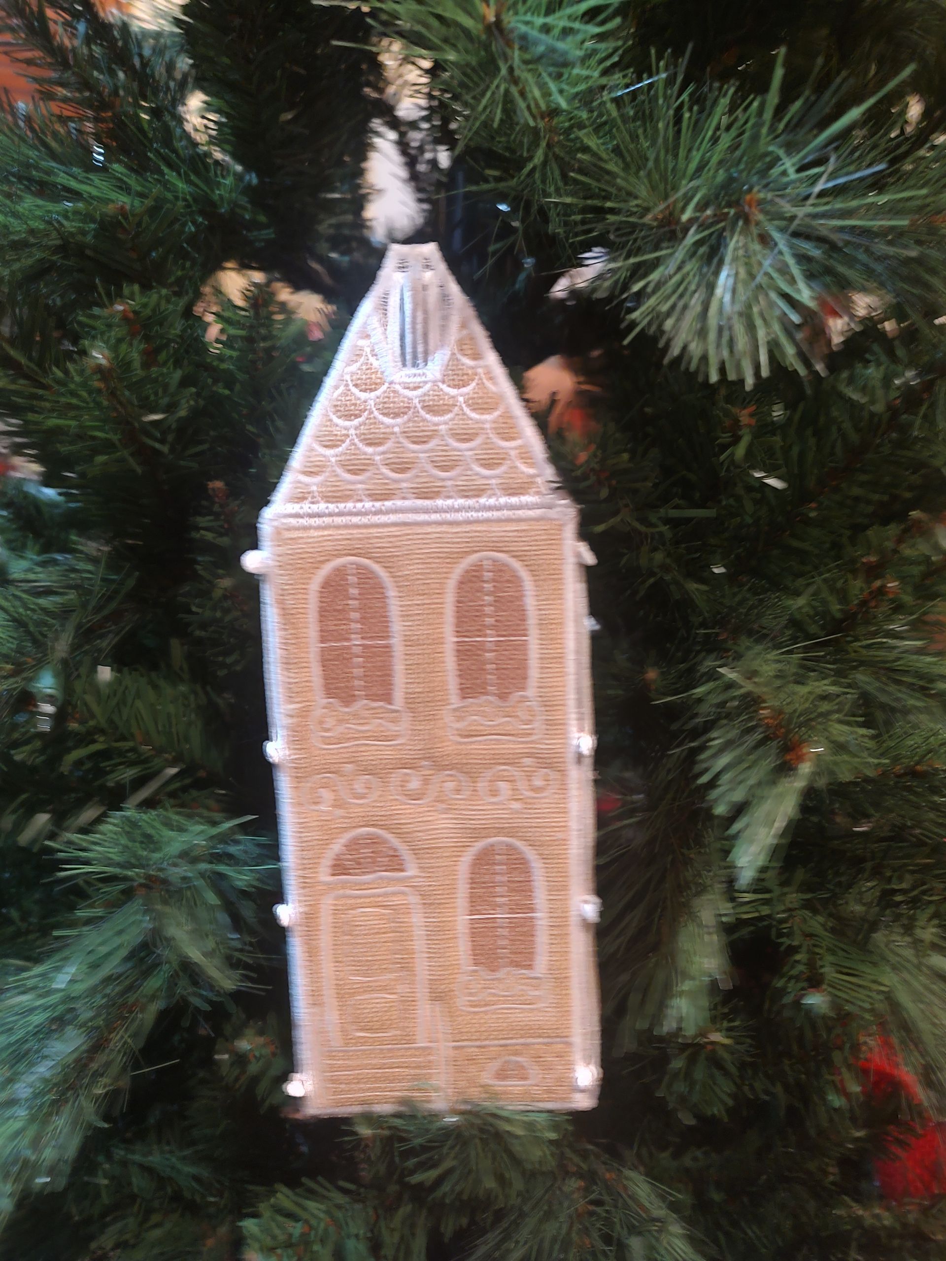 Gingerbread Townhouse Gift Box