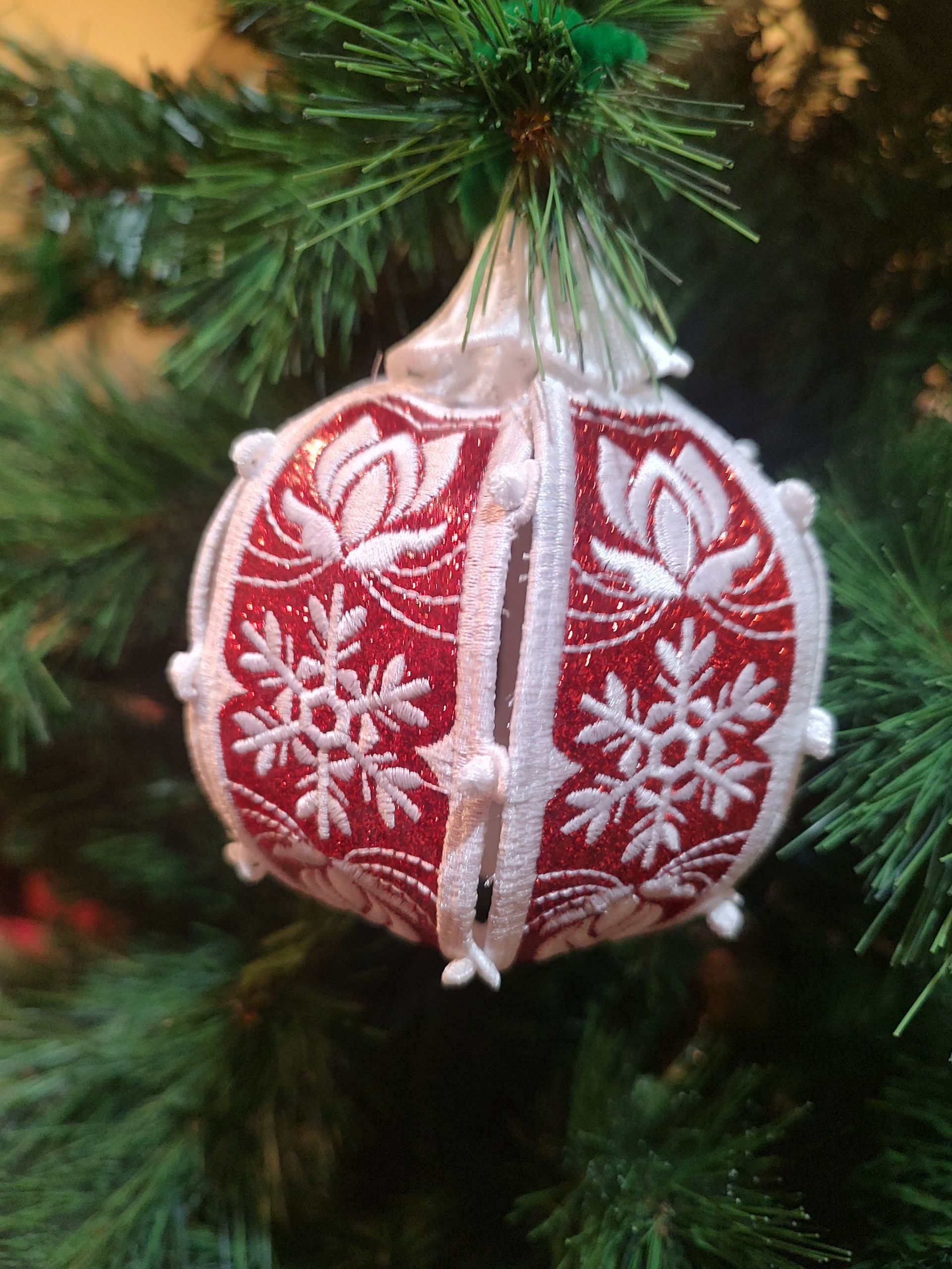 Red FSA Snowflake bulb