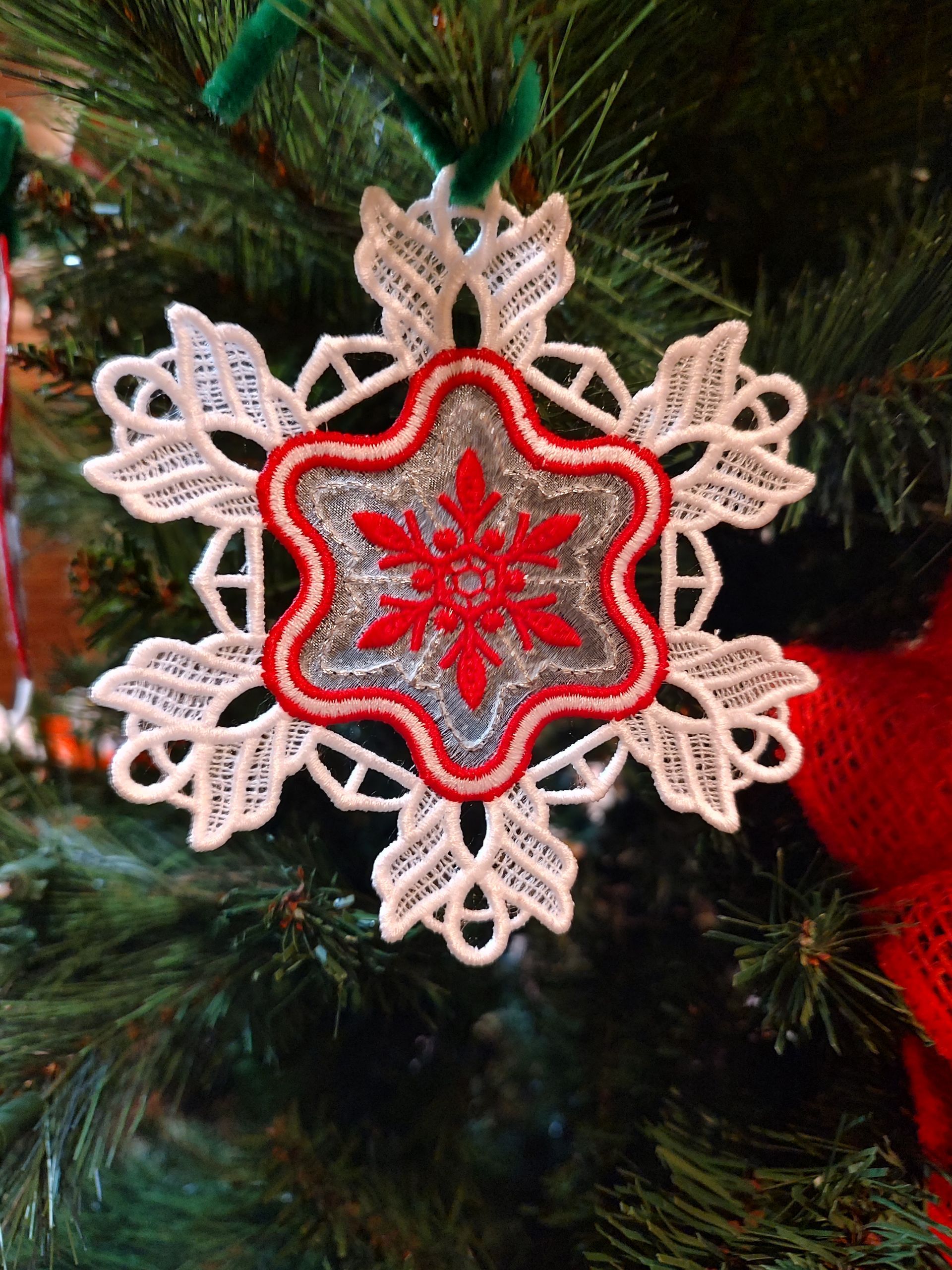 Red Snowflake