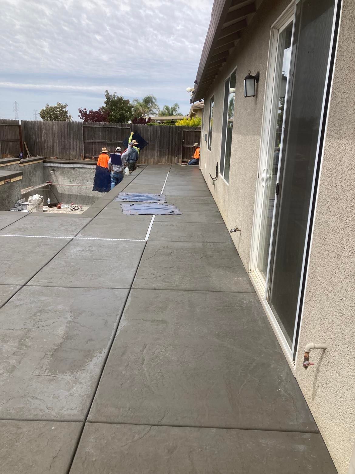 Custom Pool and Patio Deck