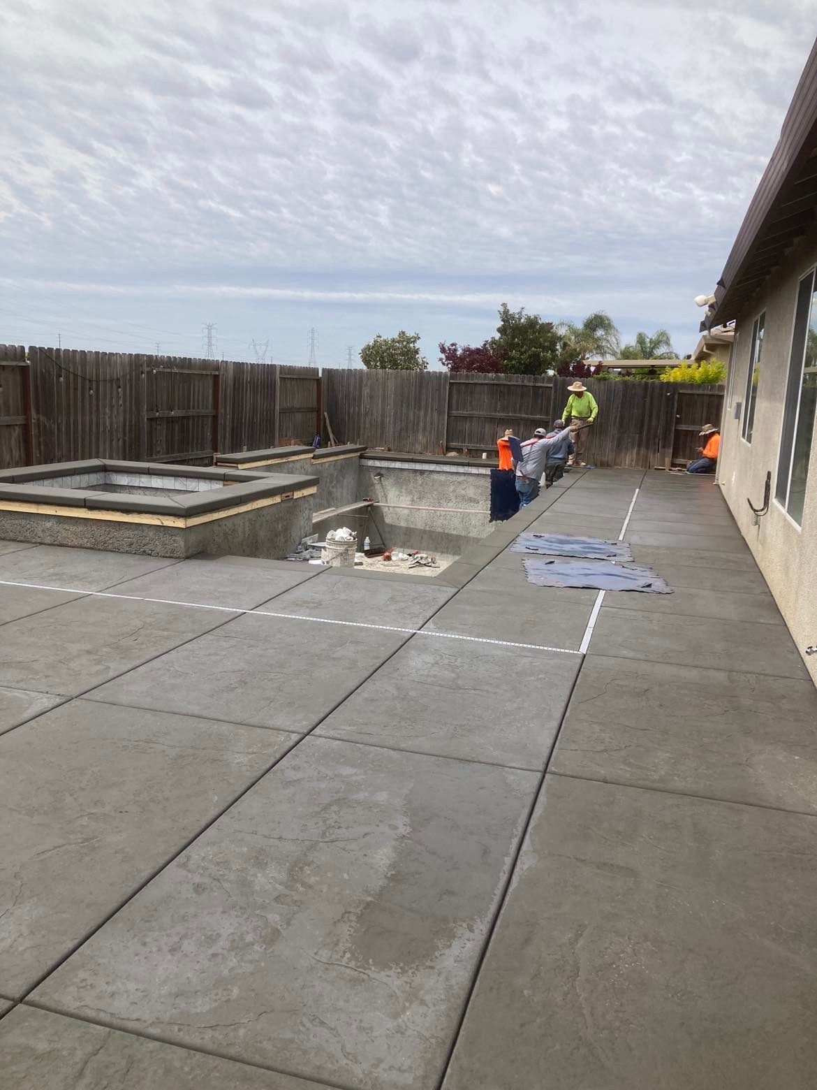 Custom Pool and Patio Deck