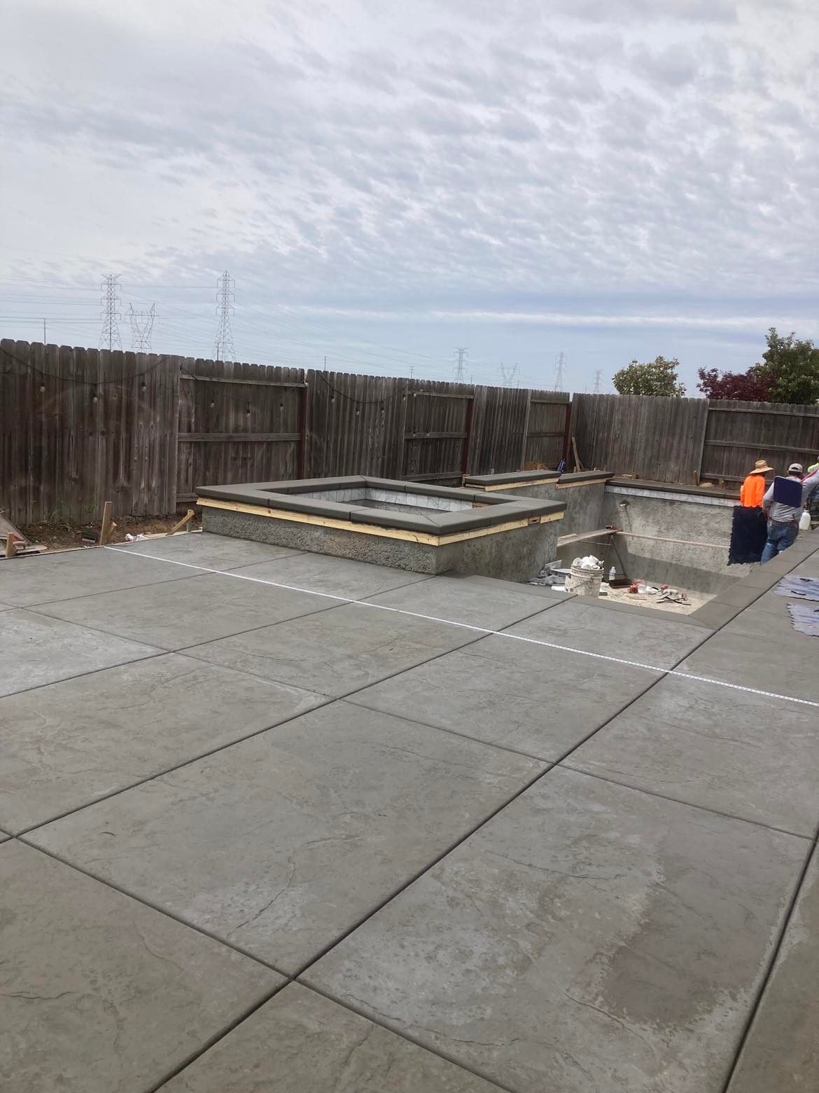 Custom Pool and Patio Deck