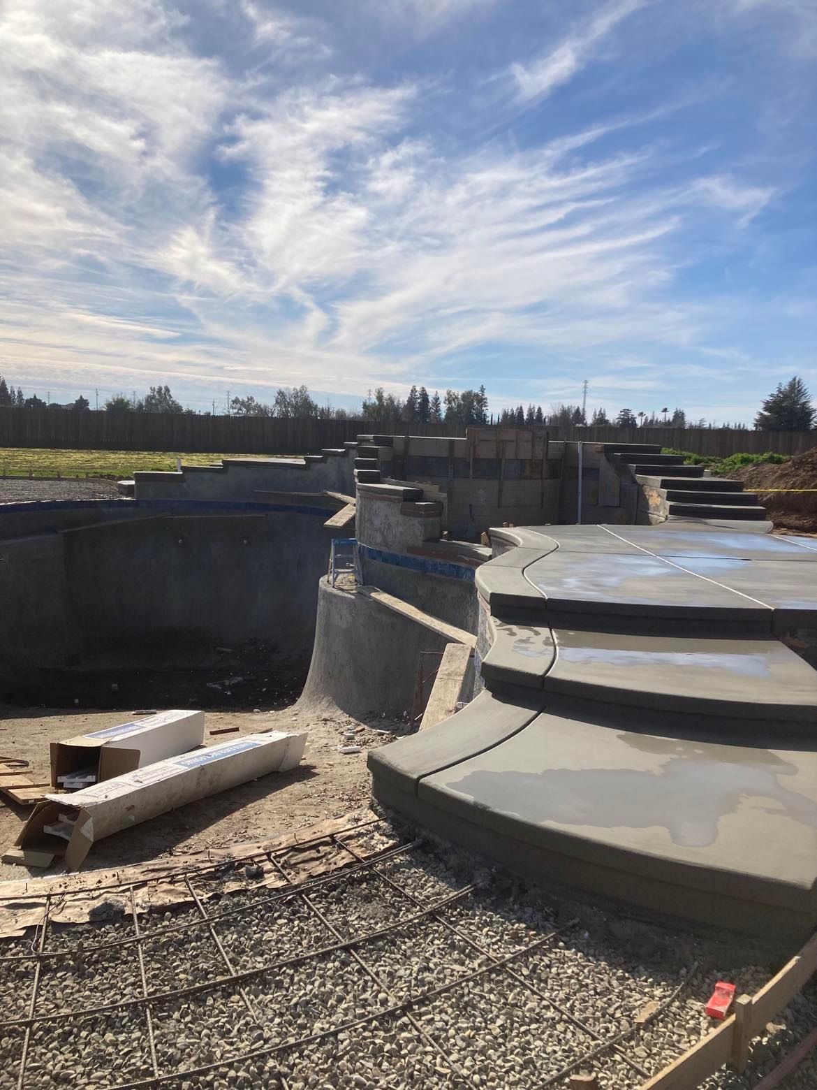 Custom Pool and Patio Deck