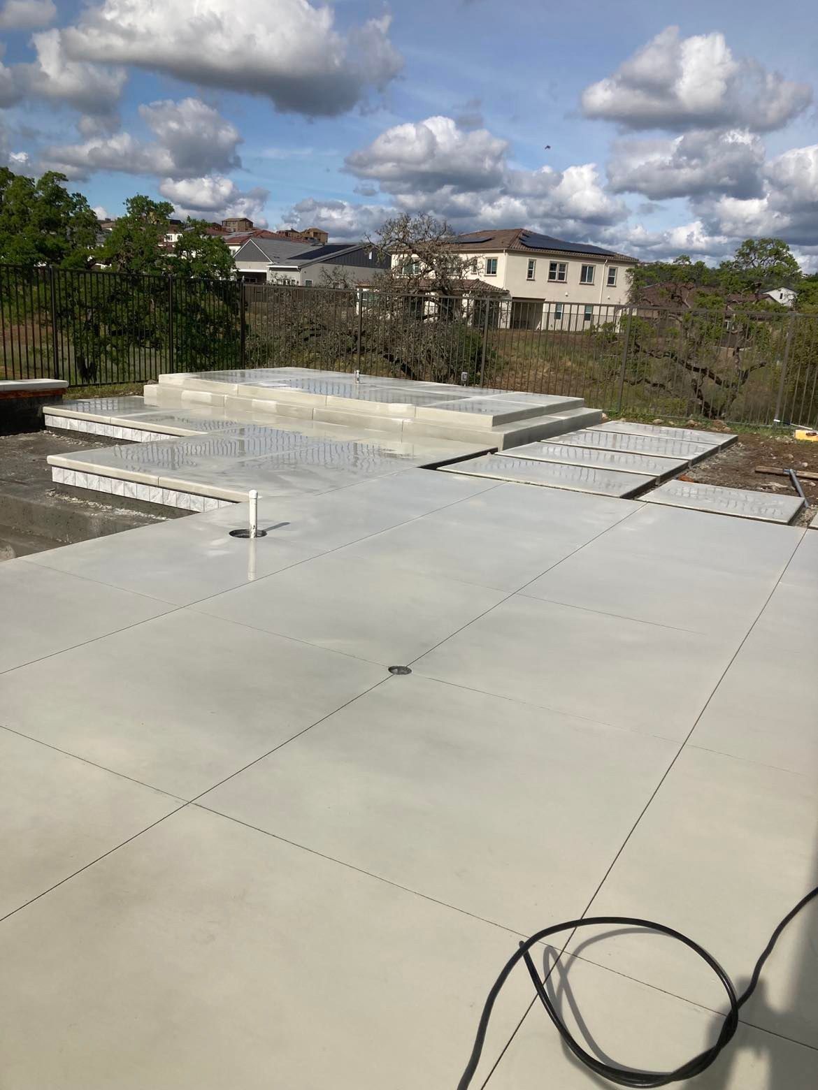 Custom Pool and Patio Deck