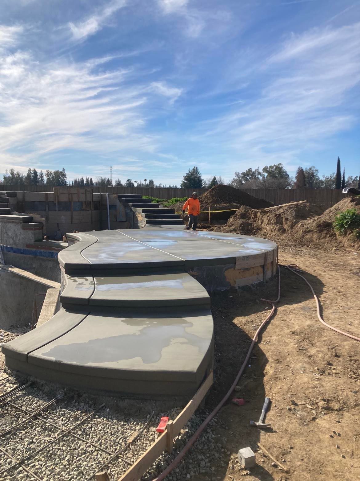 Custom Pool and Patio Deck