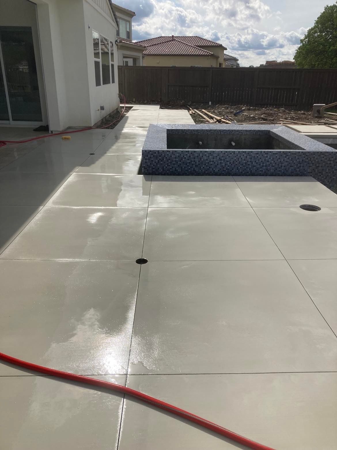 Custom Pool and Patio Deck