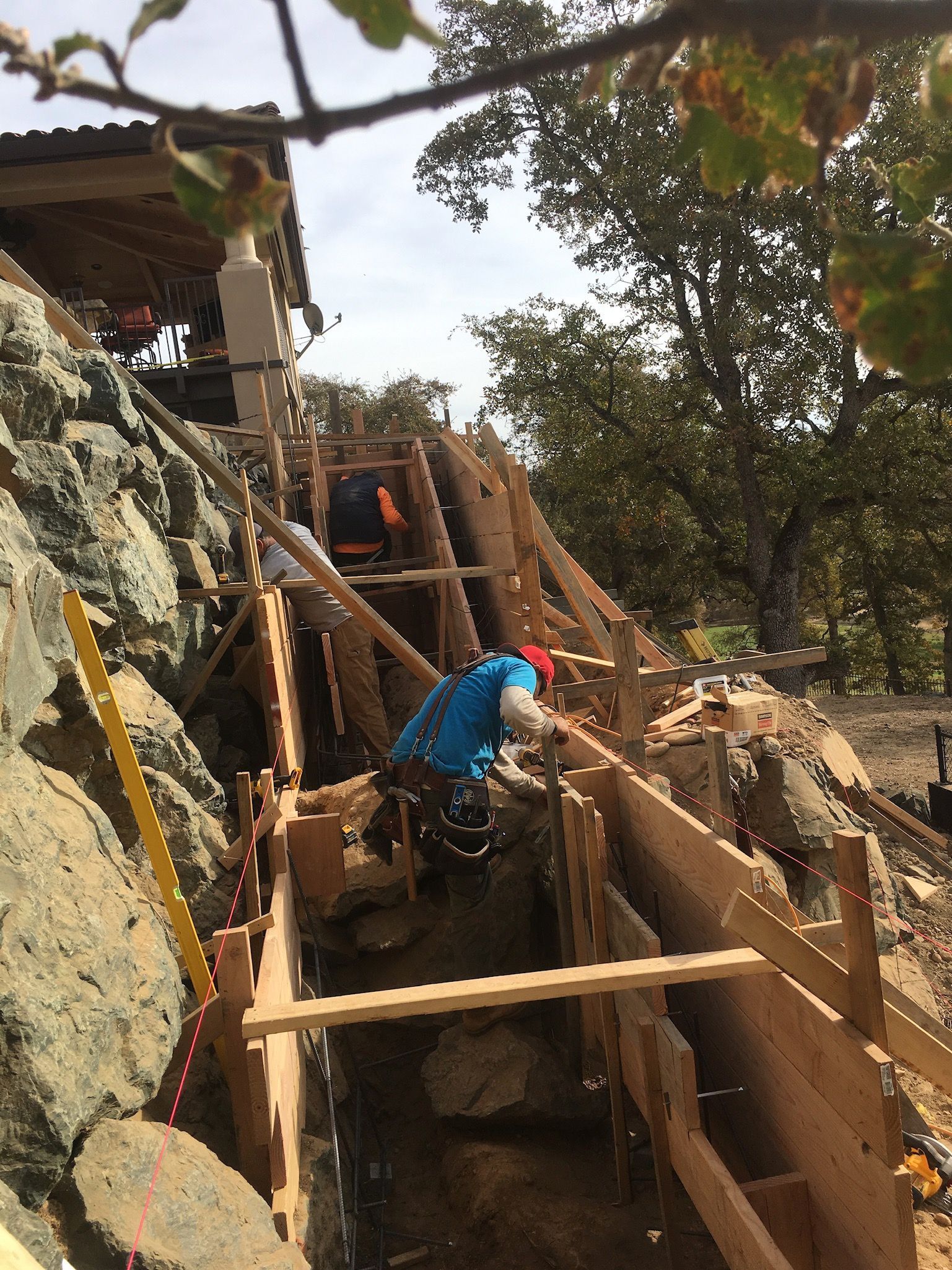 Custom Concrete Deck