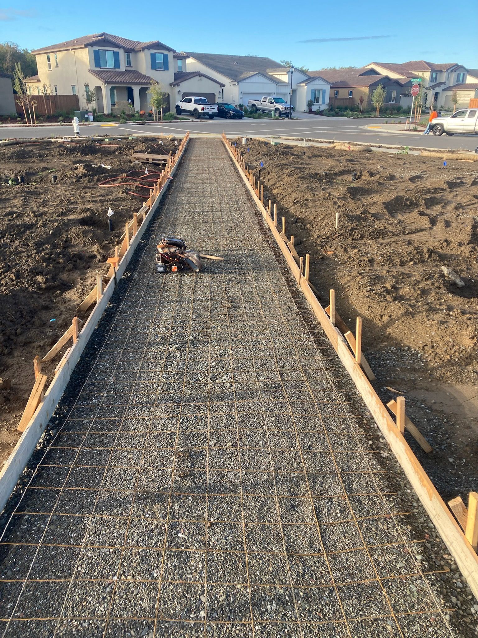 Custom Concrete Sidewalks and Paths