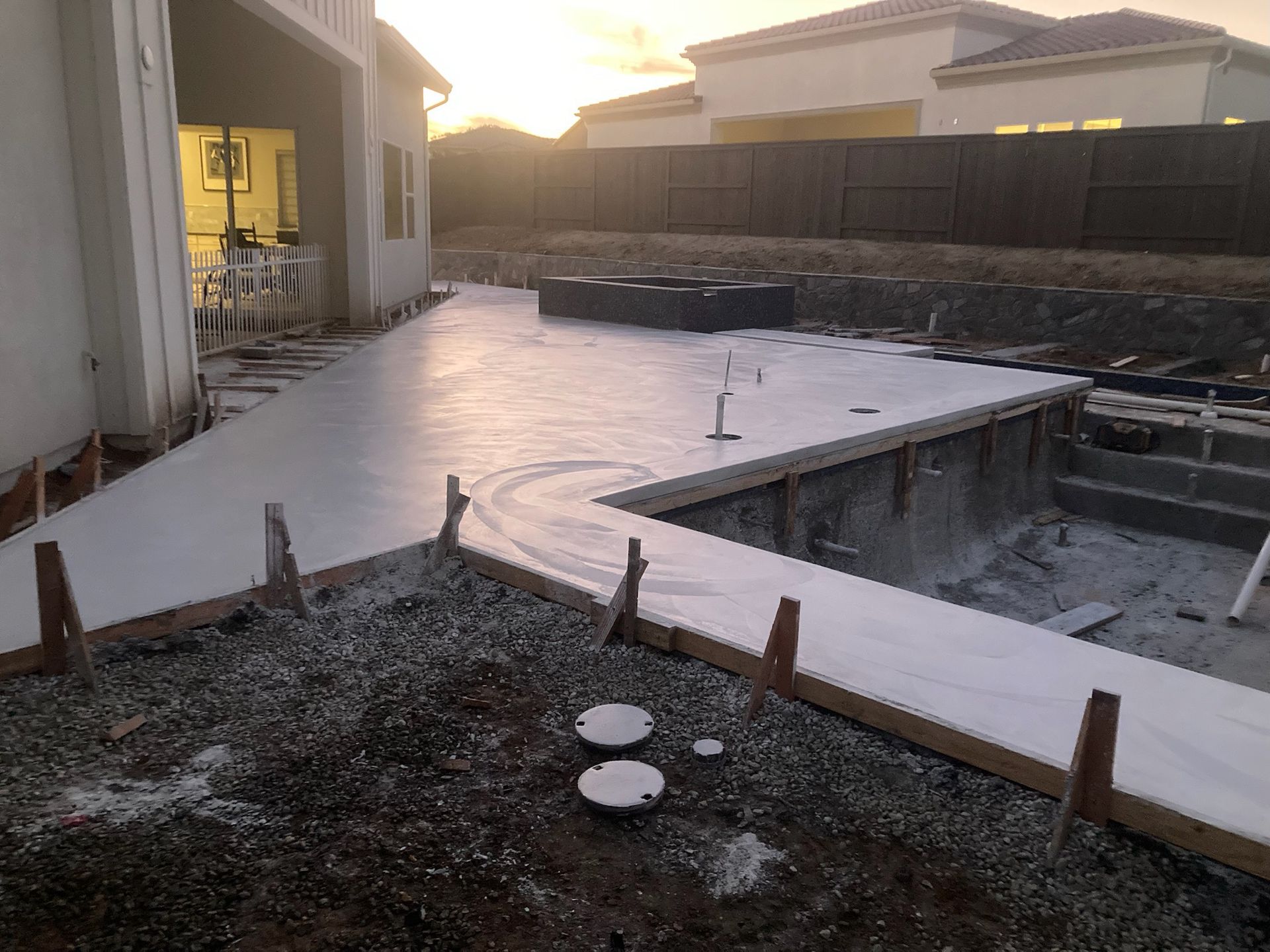 Custom Pool and Concrete Deck