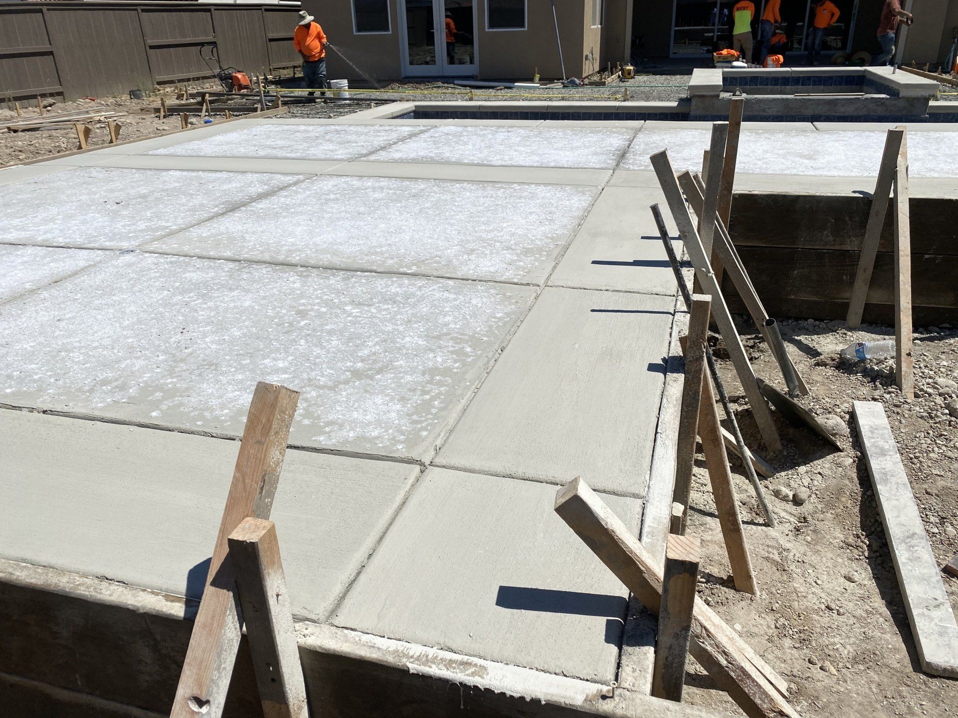 Custom Pool and Patio Deck