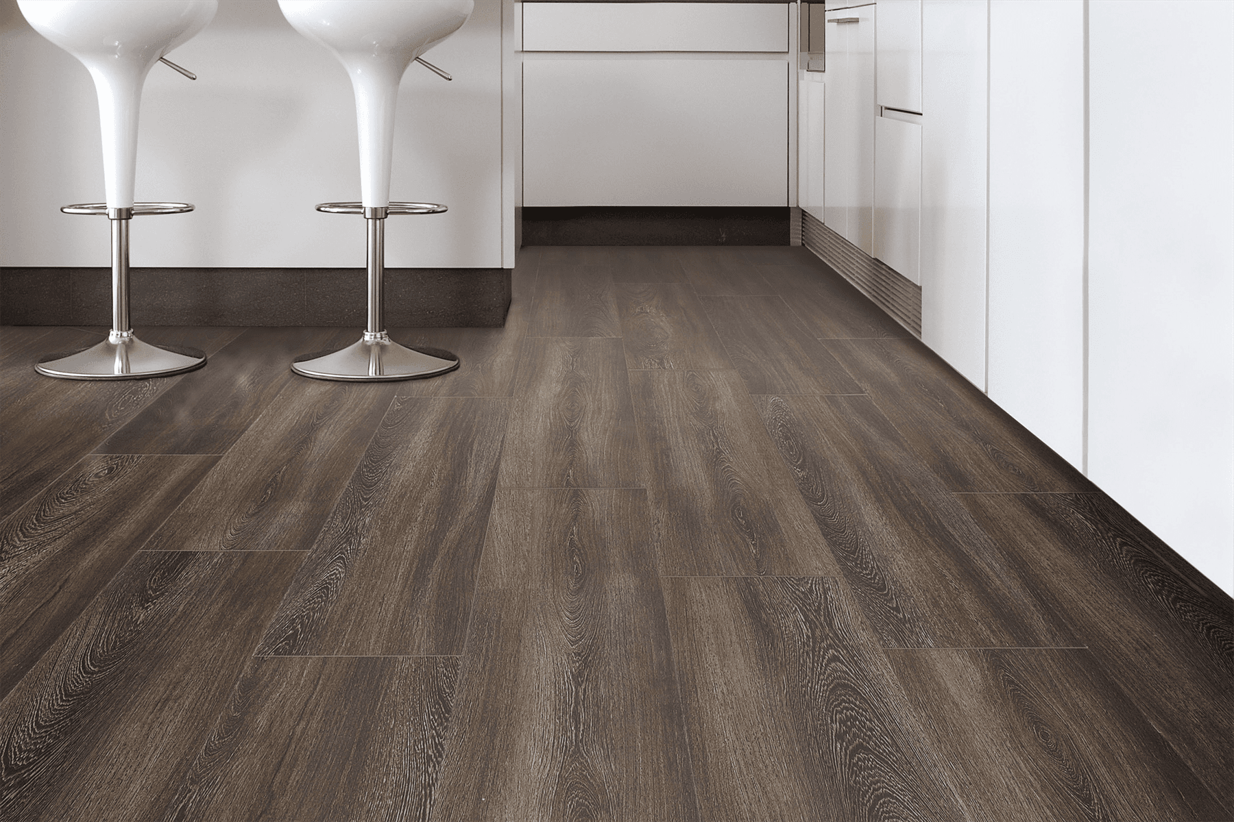 Brown Vinyl Plank — Carpet & Floor Installer in Garbutt, QLD