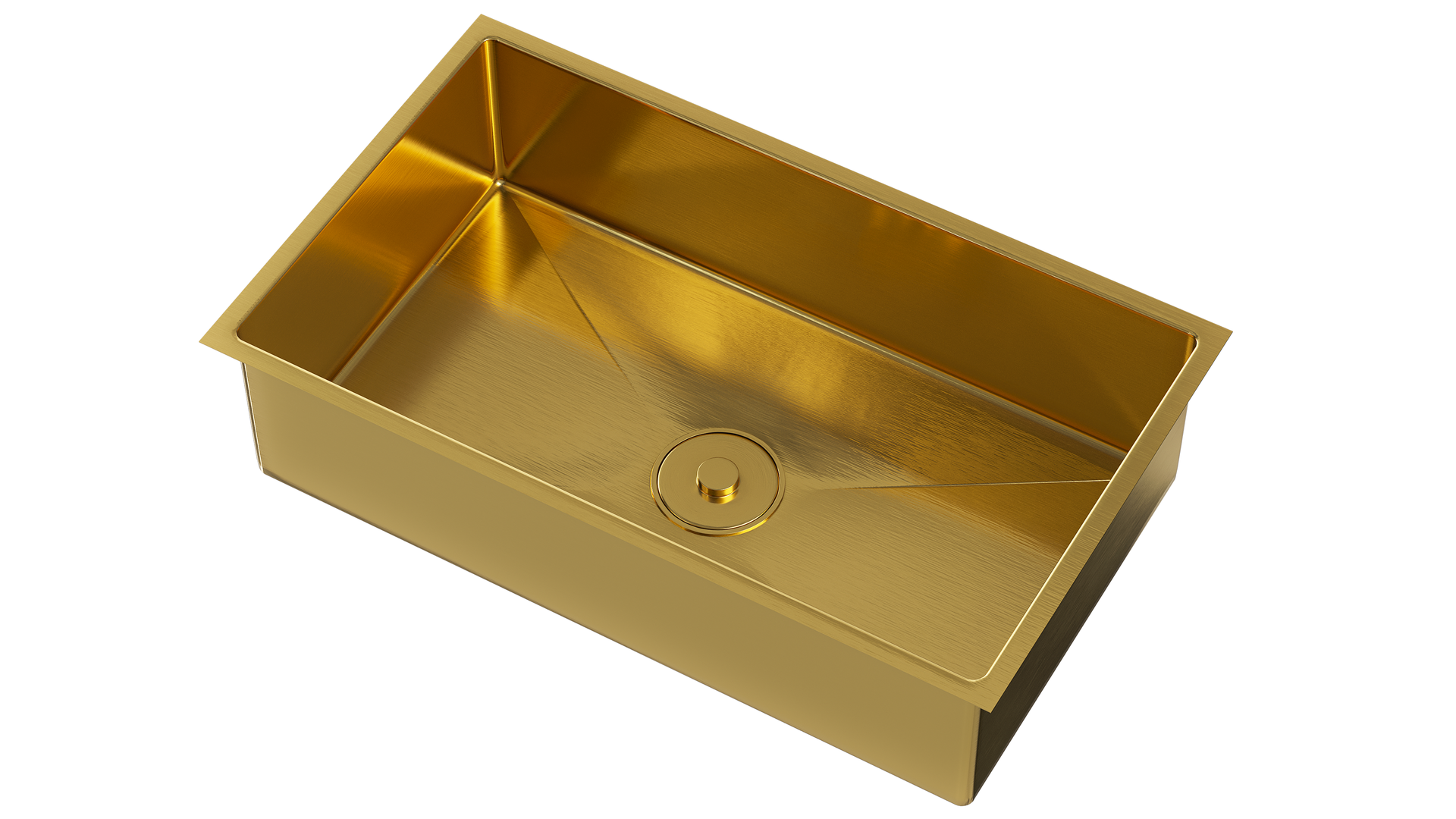 porto kitchen sink gold extra