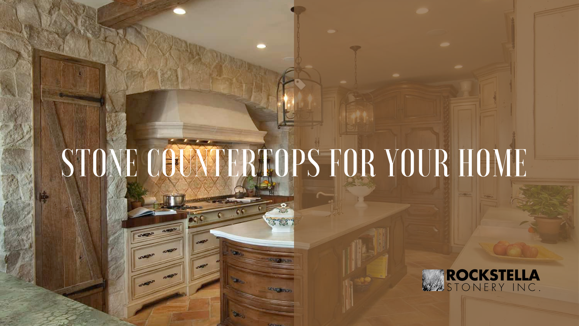 a kitchen with stone countertops for your home .